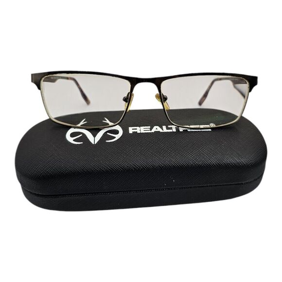 Realtree Max-5 Eyeglasses LT24298519  Gunmetal 57/17 Men's FRAMES ONLY!! - Picture 1 of 14